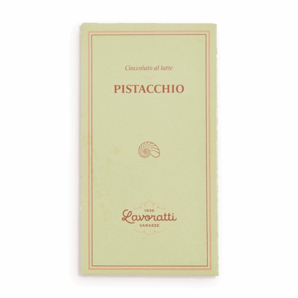 Tavoletta pistacchio e cioccolato al latte Lavoratti