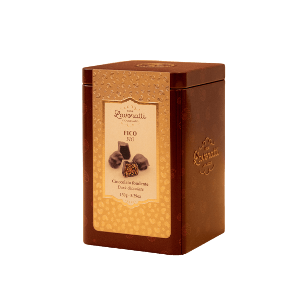 Drageés fichi ricoperti di cioccolato bianco